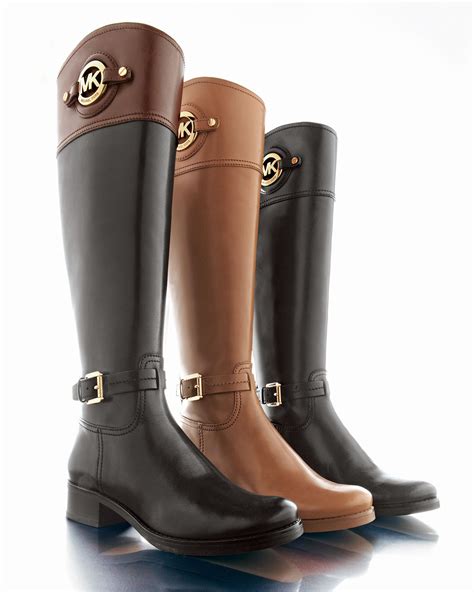 michael kors brown riding boots|zappos michael kors boots.